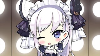[Doujin painting] Maid head from Azur Lane
