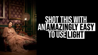 This LIGHT made shooting SO MUCH EASIER - A Photography and Lighting Tutorial