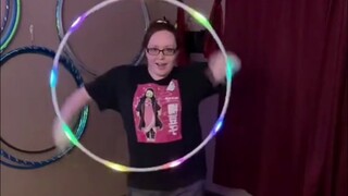 真 · 呼啦圈女王，像幻术一样眼花缭乱了！