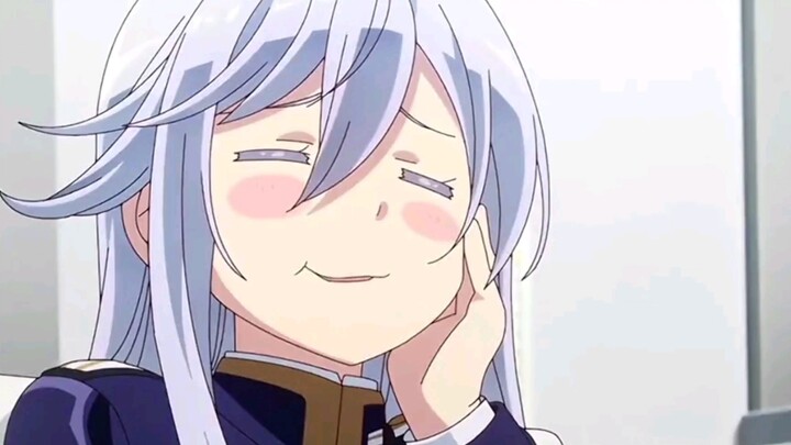 Can't such a cute white hair capture you?