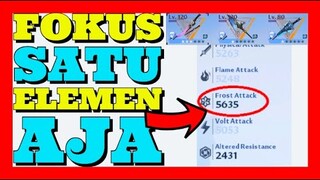 PENTiNG !! FOKUS 1 ELEMEN AJA, NANTi LU MENYESAL - TOWER OF FANTASY