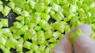 简易青苹果糖果