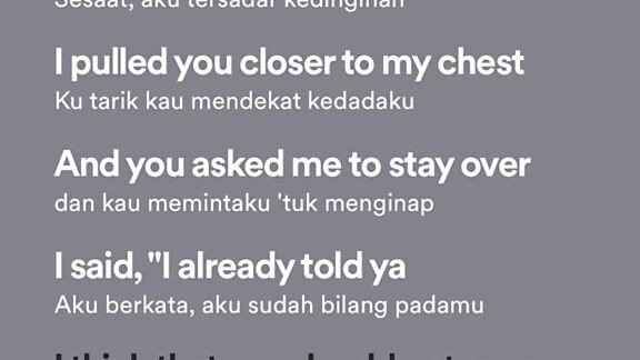 Just say you won't let go by James arthur