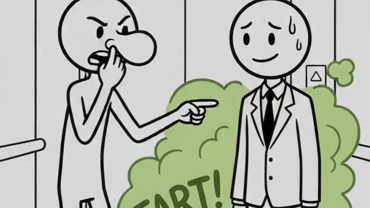 Elevator Fart Prank! 💨