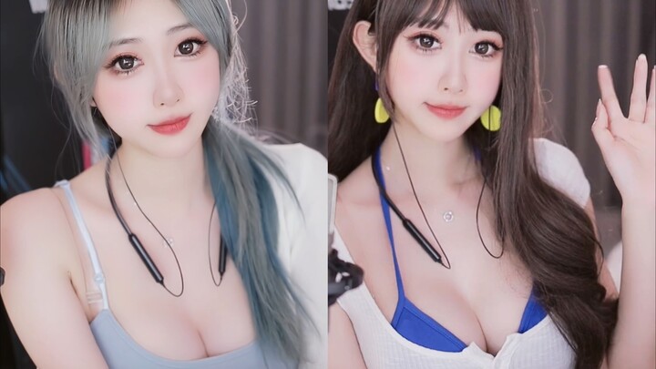 Round God is activated! A female streamer's weekly outfit?