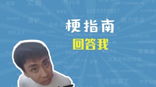 回答我是什么梗【梗指南】