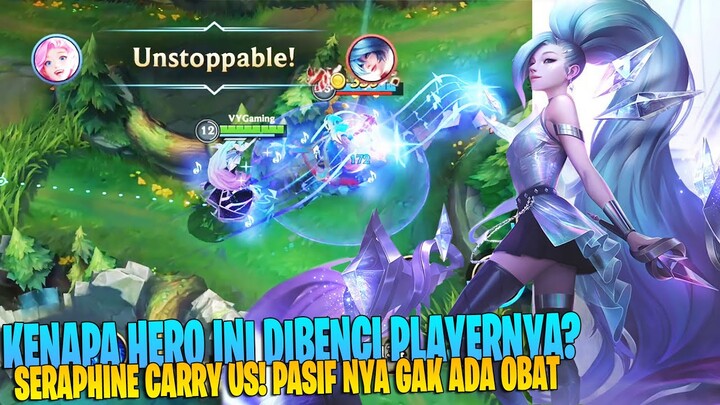 PAKAI HERO YANG DI BENCI PLAYERNYA SENDIRI - SERAPHINE VYGAMING AUTO CARRY GAME! LOL WILD RIFT