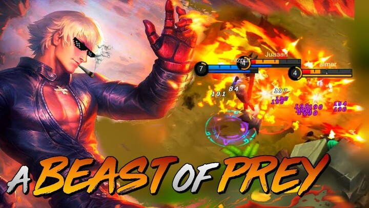 Gusion KOF Fire style 🔥🔥
