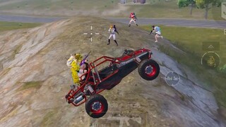 ฉันกระโดดใส่ศัตรูด้วย BUGGY😯 Pubg Mobile