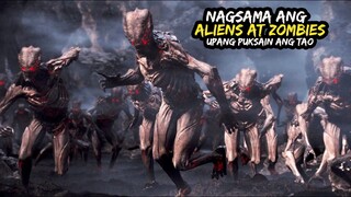 Sa Buwan ng  Mars ang mga Alien at Zombies ay Magkakampi laban sa mga tao