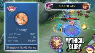 Nana Gajah VS Pro Fanny (Singapore No. 61) - Mythical Glory - Gameplay Nana 2023