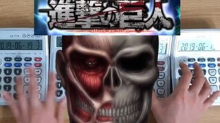 [Âm nhạc] Cover bản "憧憬と尸の道" bằng 4 chiếc máy tính|Đại chiến Titan
