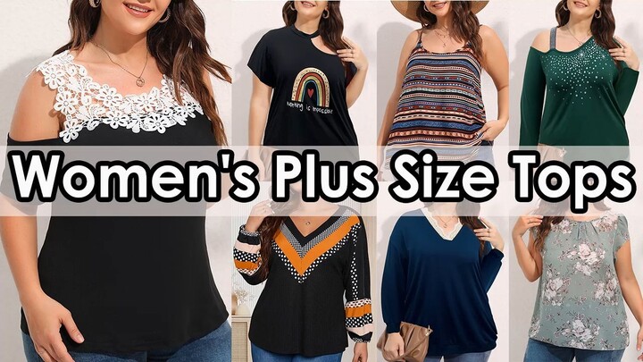 Women's Plus Size Tops for Summer