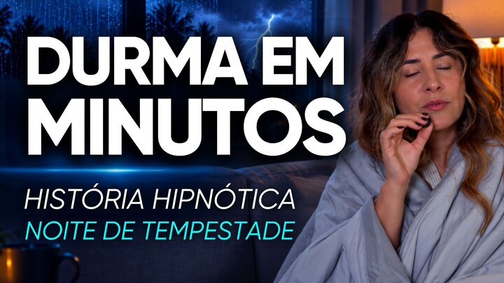 HISTÓRIA HIPNÓTICA para DORMIR: Durma Profundo em uma Noite de Tempestade