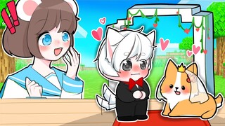 Mèo Simmy Bất Ngờ Khi "Bé Mưa Tổ Chức Đám Cưới" Trong Minecraft