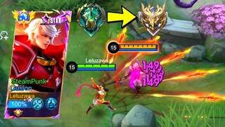 GUSION SOLO HIGH RANK NEW BROKEN BUILD!! (explained recommended)