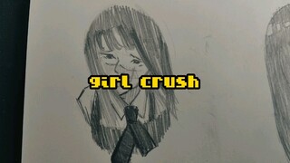 [SPEED DRAWING] ANIME GIRL CRUSH