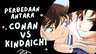 Perbedaan Antara Conan VS Kindaichi #detektifconan #kindaichi #anime #conan