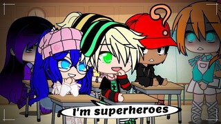 Top 12 🌈💌 " Only Superheroes Know The Lyrics Meme Gacha Life || MLB Meme " || ♡【P.1】🌈