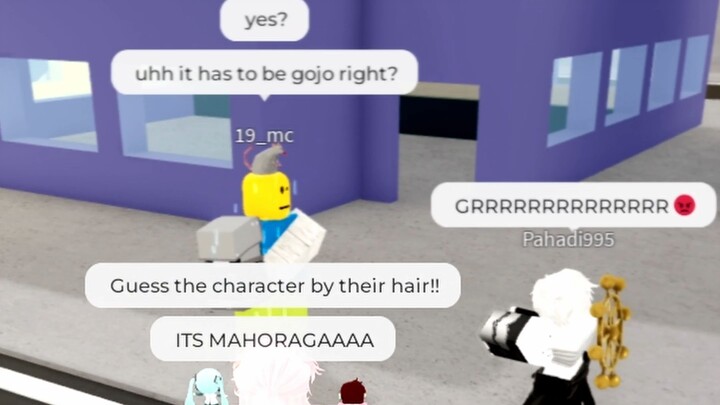 Guess the character in Jujutsu Shenanigans!!