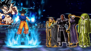 SonGoku VS Nests Team | .M.U.G.E.N.