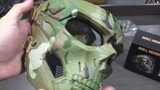 SKULL MESSENGER TACTICAL MASK (Unboxing and Review) - Blasters Mania