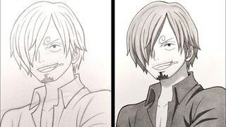 How to Draw SANJI - One Piece