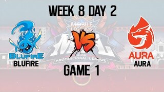 GAME 1: AURA PH VS BLUFIRE MPL PH SEASON 6 WEEK 8 DAY 2