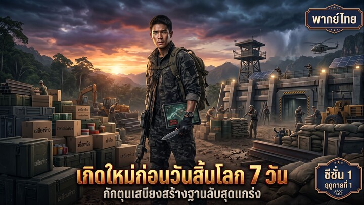 เกิดใหม่ก่อนวันสิ้นโลก 7 วัน กักตุนเสบียงสร้างฐานลับสุดแกร่ง ซีซั่น 1 เต็มเรื่อง (พากย์ไทย)