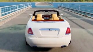 Uji loncatan air mobil