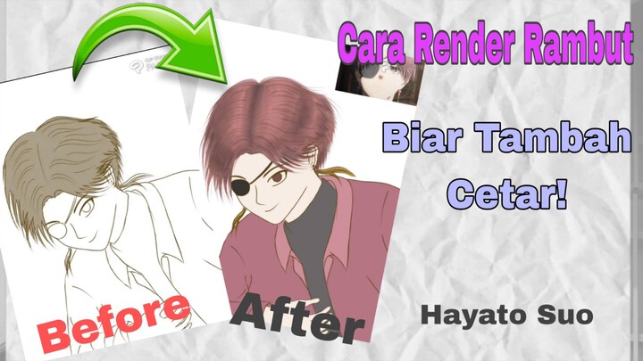 Cara Render Rambut Tambah Cetar!