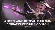 4 Hero Yang Kembali Dari Gua Berkat Buff Dari Moonton