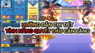 One Punch Man: The Strongest - Hướng dẫn tất tần tận tính năng Quyết đấu cân bằng - Đấu trực tiếp.