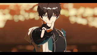 [MMD Kereta Star Dome] Waktu [Dan Heng/Bulan Minum]
