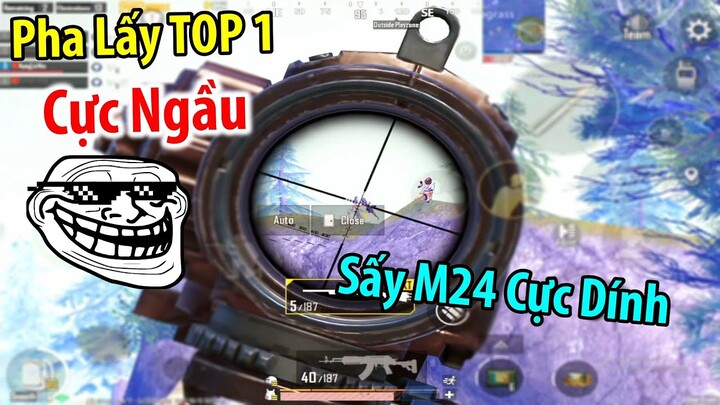 Người Lạ LAG MẮT Vì Pha Vẩy M24 Lấy TOP 1 SIÊU ĐỈNH  | PUBG Mobile