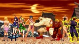 MUGEN Street Fighter：Fiona Team VS Evil Ryu Team