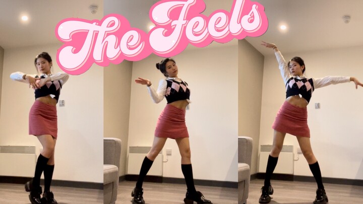 【肥鹅】日常扒舞｜“平替”sana？甜到不行的Twice-The Feels 笑到面部僵硬