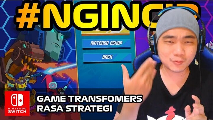 GAME TRANSFORMERS RASA STRATEGI - TRANSFORMERS BATTLEGROUNDS NINTENDO SWITCH INDONESIA