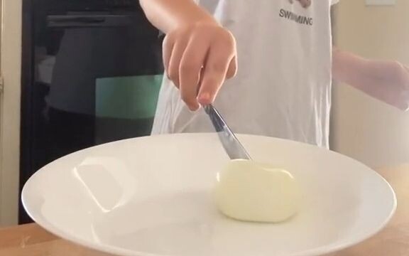 This is why you shouldn't microwave eggs.