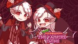 Week 4 : Halloween special - the vampire twins { Speedpaint }