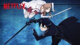 名戦3選 - 黒の剣士キリトと閃光のアスナの軌跡 | ソードアート・オンライン | Netflix Japan