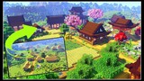 Japanese Village Transformation | Minecraft Timelapse