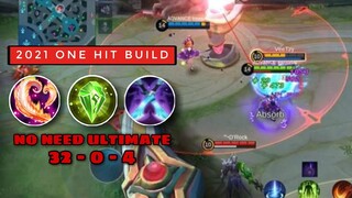 GUINEVERE NEW ONE HIT BUILD - NO NEED ULTIMATE - ADVANCE SERVER UPCOMING ITEMS - MOBILE LEGENDS