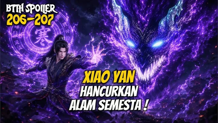 XIAO YAN MENYERAP KEKUATAN ALAM SEMESTA - Battle Throught The Heaven 206-207