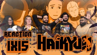 Haikyuu - 1x15 Revival - Group Reaction