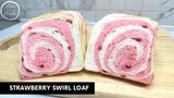 ขนมปังสตรอว์เบอรี่ STRAWBERRY SWIRL LOAF | AnnMade