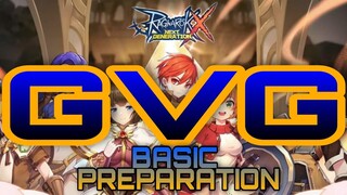[ROX] GVG SEA SERVER BASIC PREPARATION ( ENGLISH GUIDE )