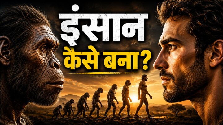 इंसान कैसे बना? मानव विकास की शुरुआत | Human Evolution Explained in Hindi