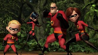 超人退休复出首秀，全家组团打boss，这阵容谁能扛得住啊！五分钟看《超人总动员》