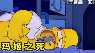 辛普森一家同人制作动画，玛姬遭遇抢劫去世，留下家中一片狼藉